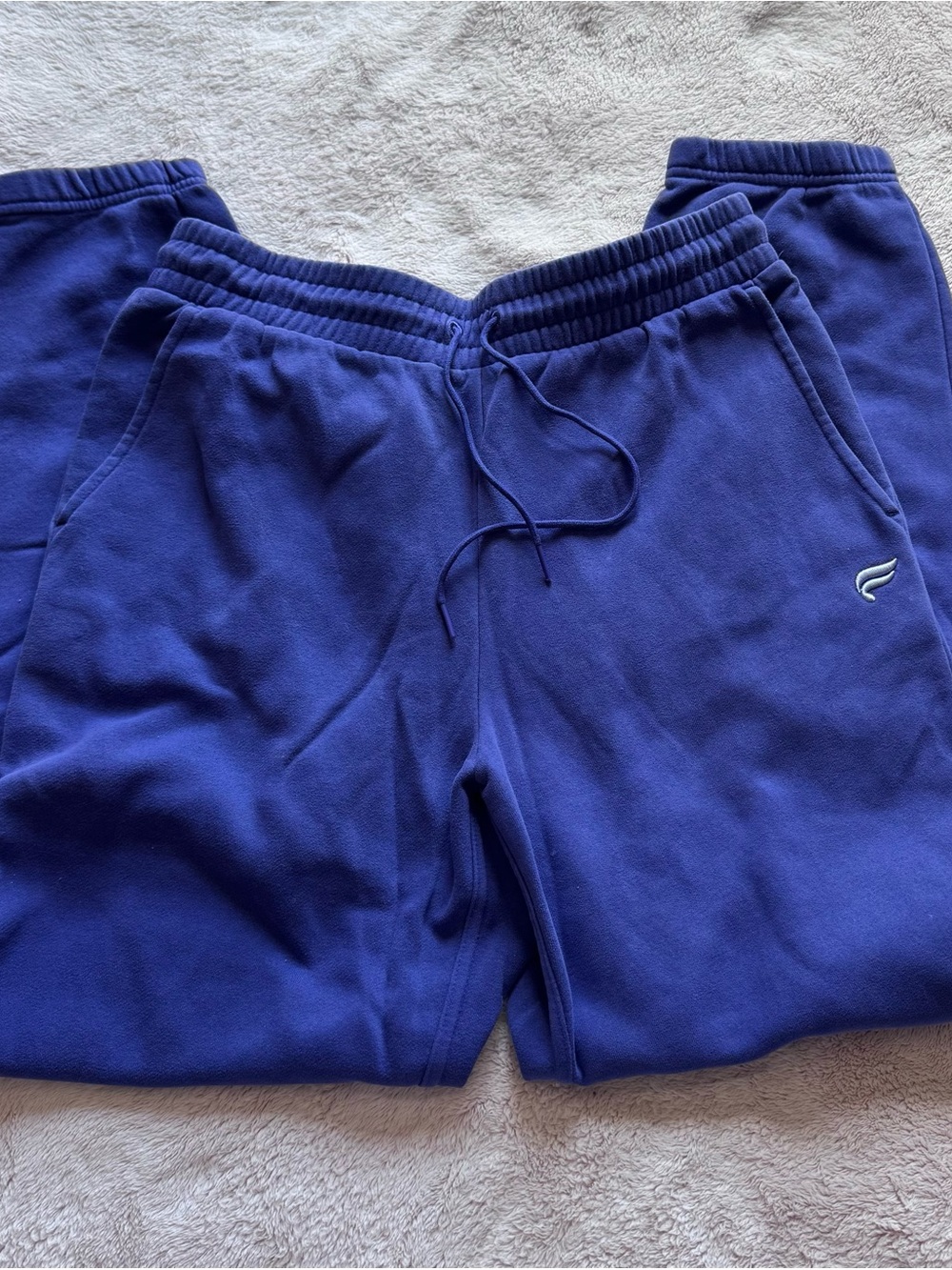 Fabletics Vibrant Periwinkle Fleece Joggers